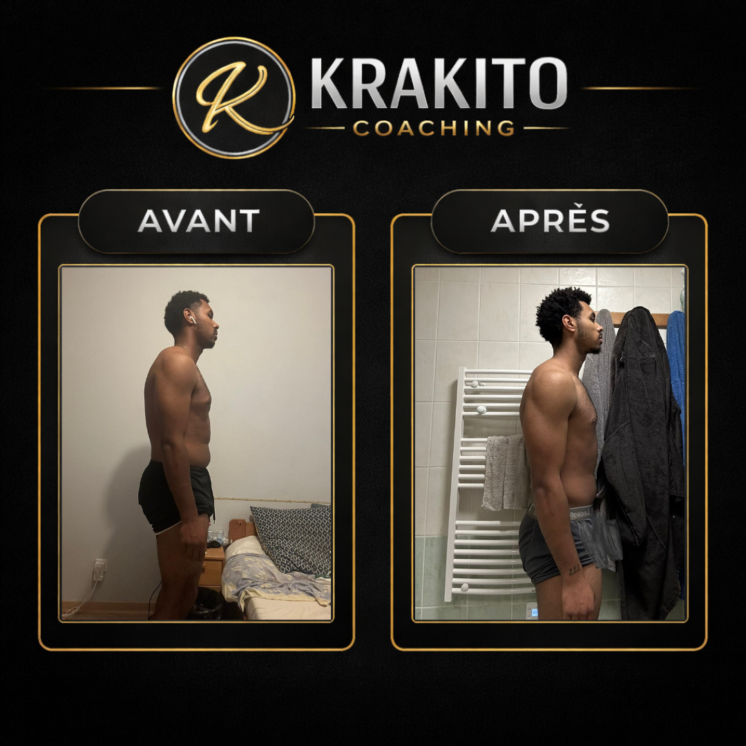 Avant / après de Emeric, profil