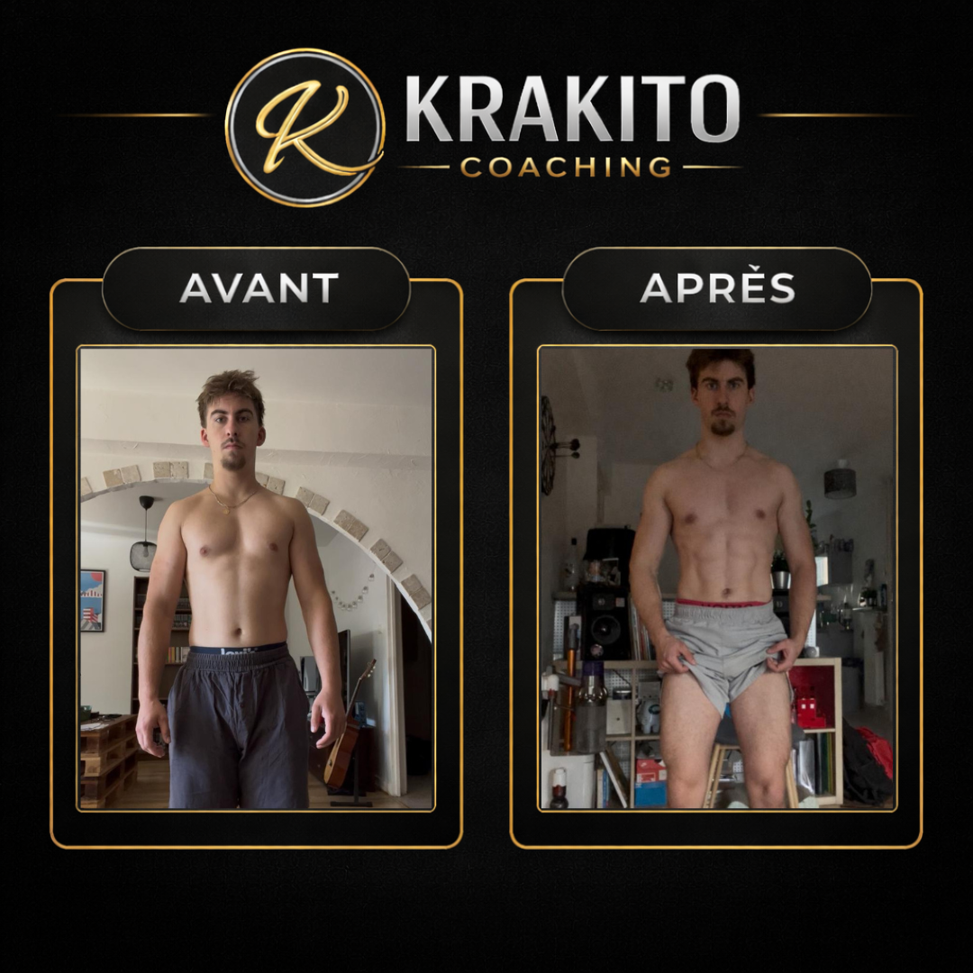 Avant / après de Théo